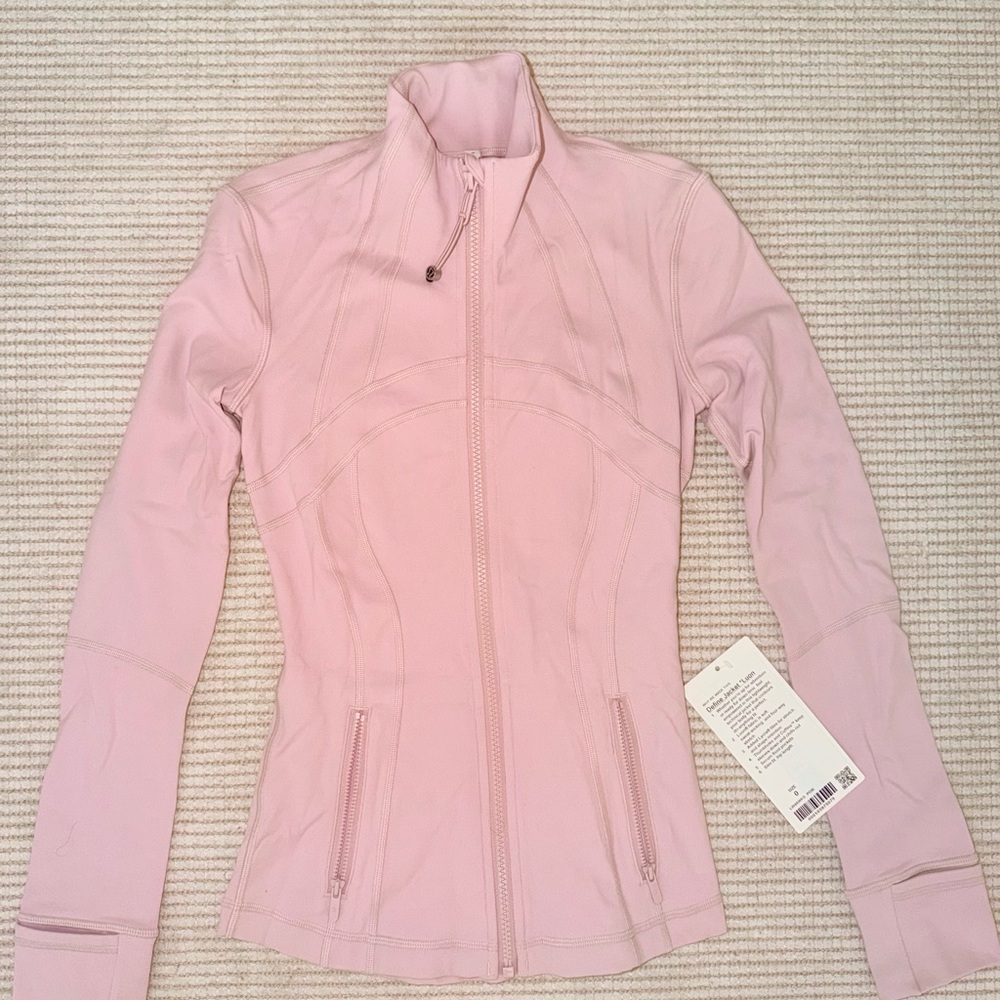 Lululemon Athletica Light Purple Zip-Up Hoodie